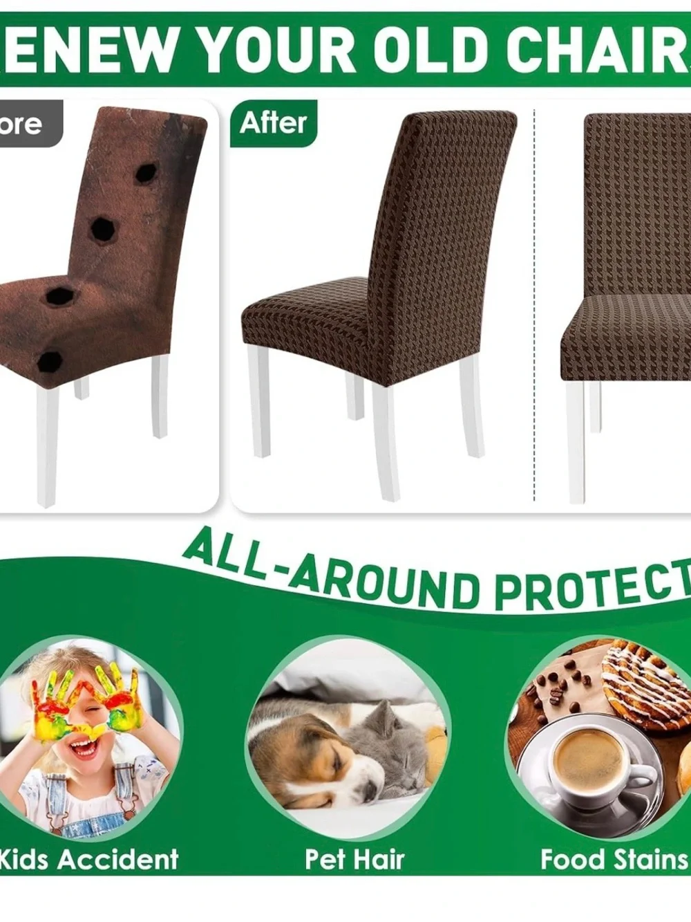 Dinning Chair Covers - set of 2